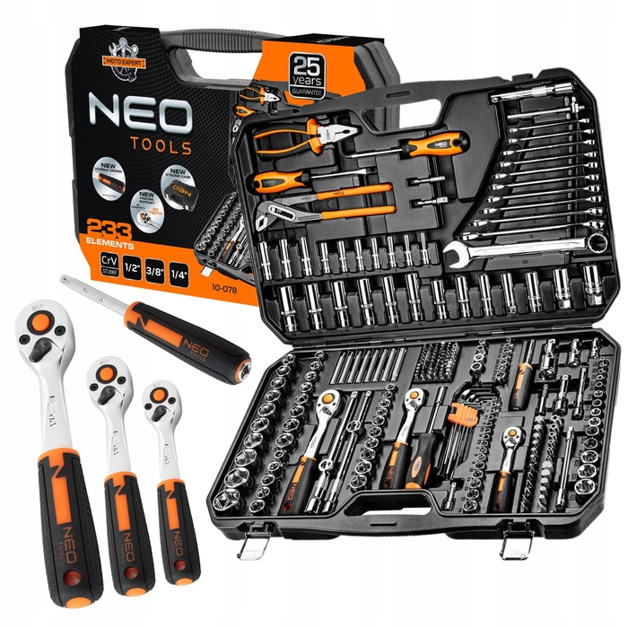 Набір торцевих ключів NEO TOOLS 10-078 (1/2