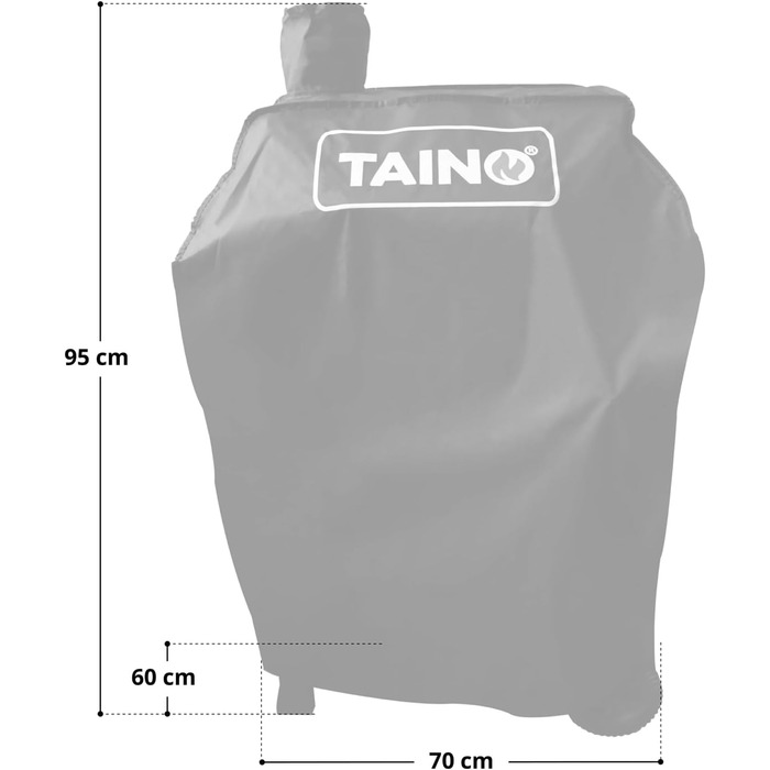 Чохол для гриля TAINO Hero, водонепроникний, поліестер
