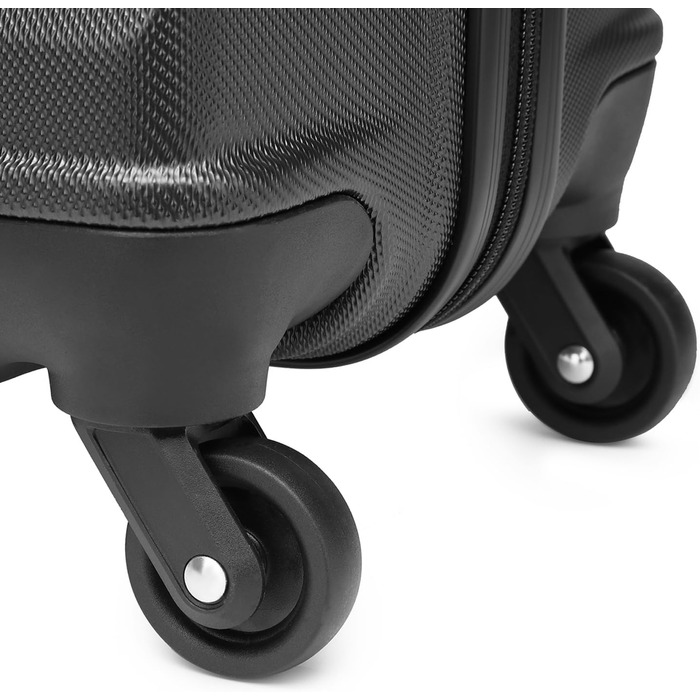 Чохол-валіза KONO, 75 см, сірий: велика валіза на 90 літрів з TSA замком та 4 колесами