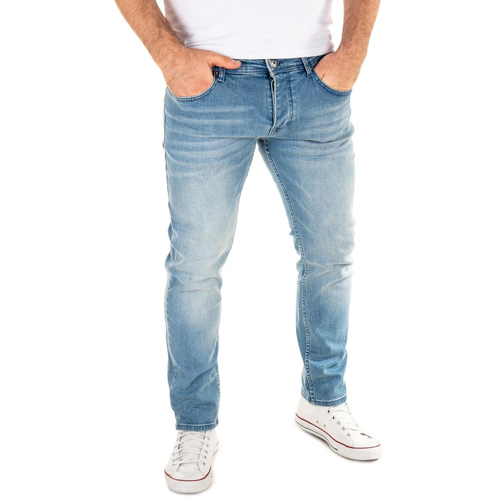 Чоловічі джинси WOTEGA Alistar Slim Fit 32W/32L, сині (Captains Blue 184020)