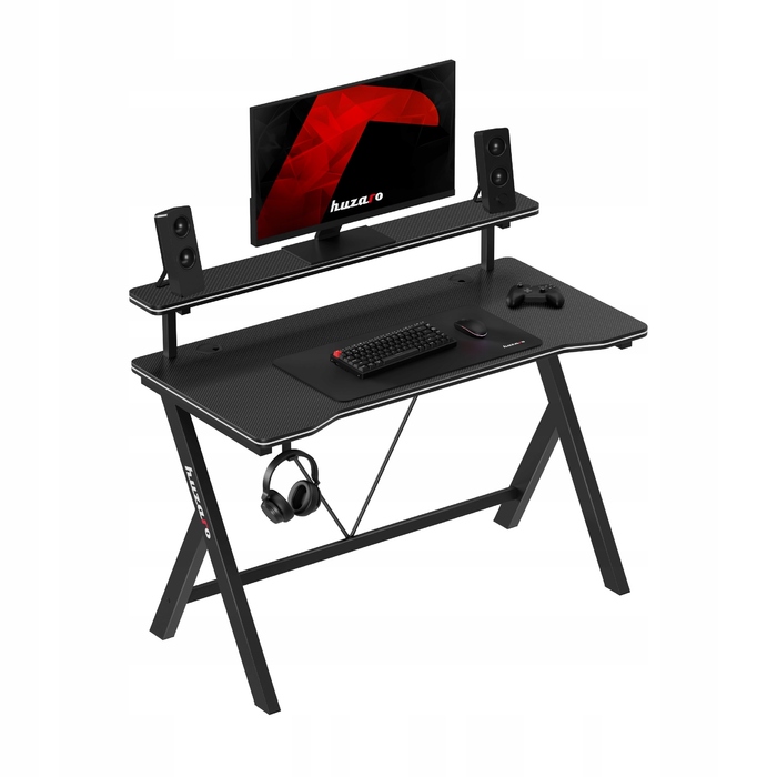 Ігровий стіл Huzaro Hero 1.9 Black, 120 см