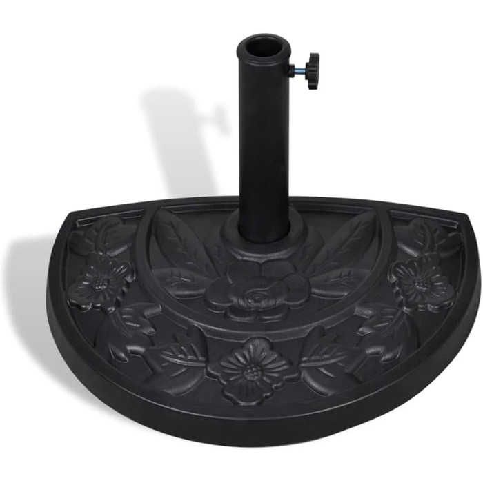 vidaXL Half-Round Umbrella Stand, 9 kg, Umbrella Stand, Umbrella Holder, Stand