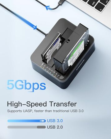 Док-станція Inateck для HDD/SSD 2.5/3.5