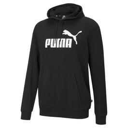 Чоловіча толстовка-худі Puma ESS No. 1 Logo Hoodie TR чорного кольору, розмір XXL