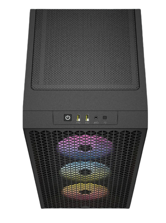 Корпус Corsair 3000D Midi Tower, чорний