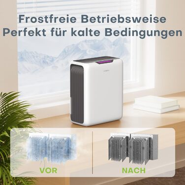 Електричний осушувач повітря CONOPU 3000 мл з автоматичним відтаванням та тихим режимом (30 дБ)