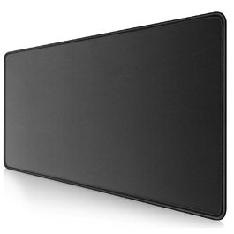 Ігровий килимок для миші RGB XXL (800x300мм) — водонепроникний килимок з 7 кольорами підсвічування та 14 режимами, протиковзаючий, для геймерів та ПК, чорний