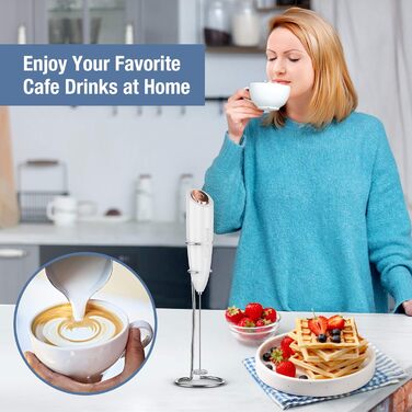 Електричний пінозмінник SIMPLETASTE для кави: приготуйте капучіно та лате вдома