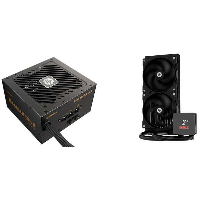Блок живлення Enermax MarbleBron II 850W, модульний, 80+ Bronze, ATX 3.1, 2x PCIe 6+2