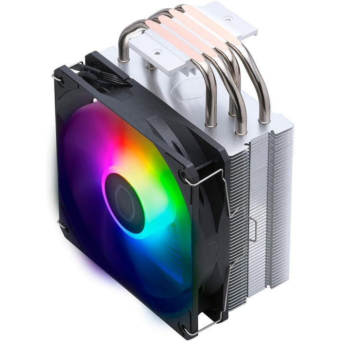 Кулер для CPU Cooler Master Hyper 212 Spectrum V3 - чорний, з RGB вентилятором, підтримка LGA1700 та AM5