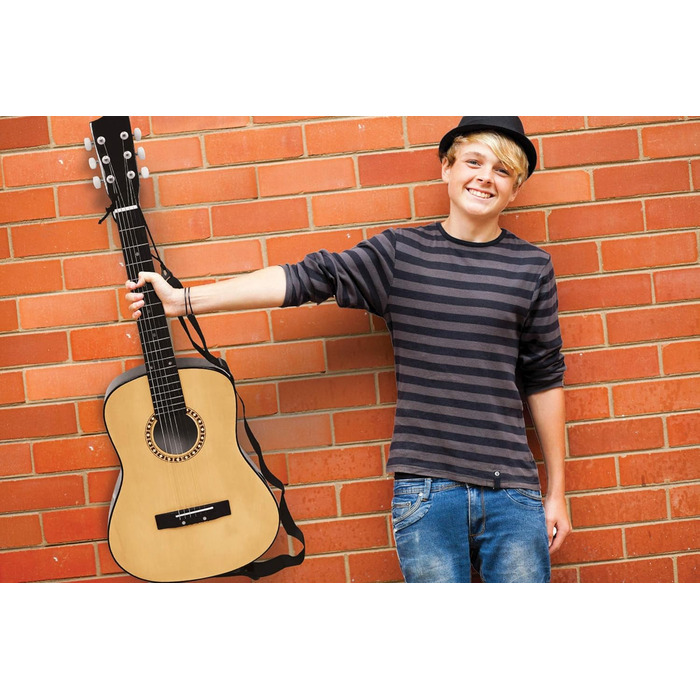 Акустична гітара Lexibook K2200: 36'', дерево, нейлонові струни, з чохлом та інструкцією