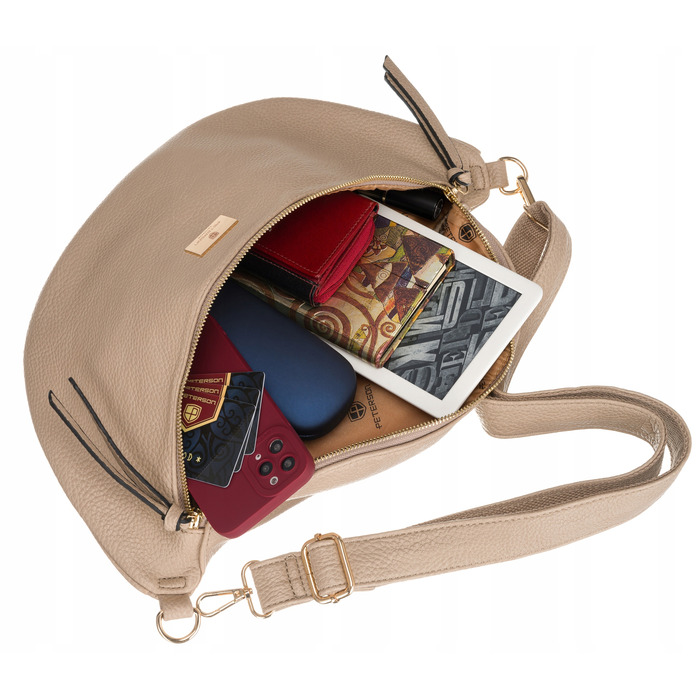 Сумка-бананка Peterson PTN NER-ALE-1 BEIGE, бежева