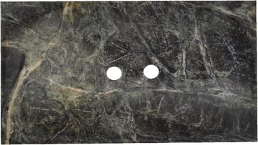 Миска для мила з чорного мармуру – полірована, блискуча, аксесуар для ванної кімнати від CraftsOfEgypt (Зелений/Лісовий)