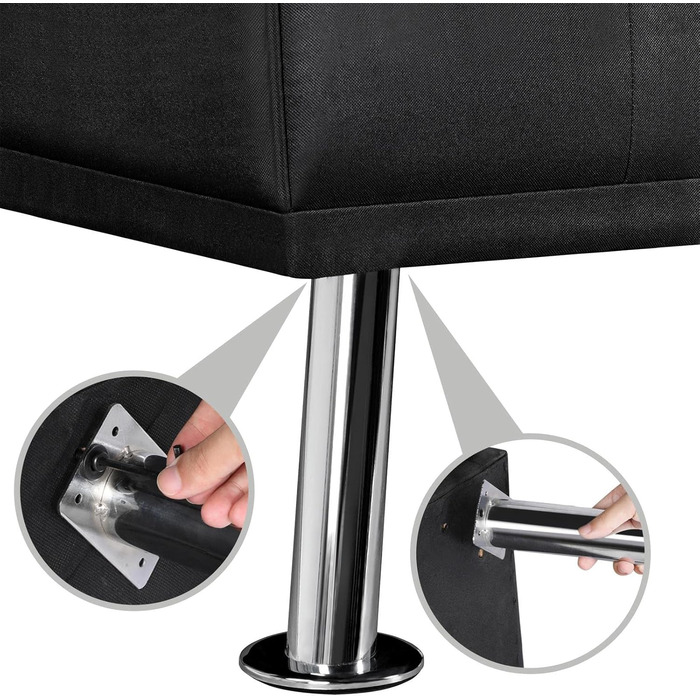 Yaheetech Folding Sleeper Sofa