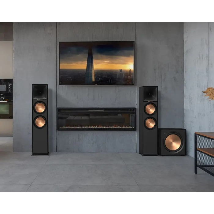 Активний сабвуфер Klipsch R-121SW 200 Вт, чорний