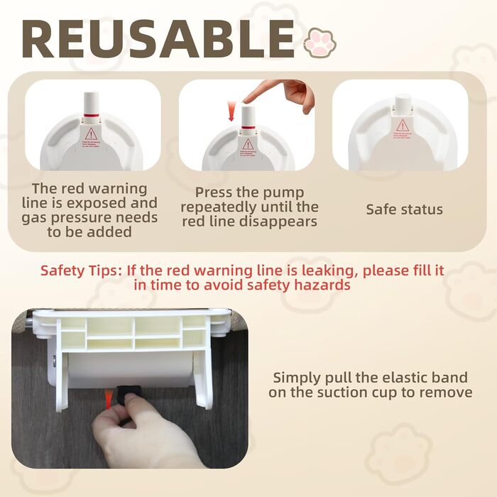 Крісло-гамак для кота ITSOGOO на вікно, кріпиться на присосках, 46x30 см, до 25 кг