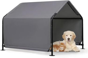 Палатка для тварин, будиночок для собак та котів на вулицю. Захист від сонця та спеки