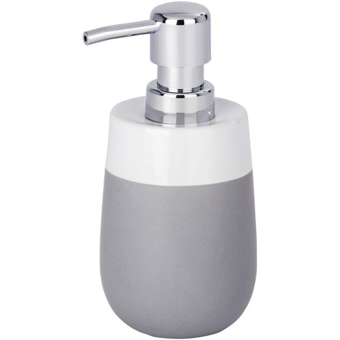 Дозатор для мила WENKO Malta, керамічний, 290 мл, білий, 7,5 x 15 x 8 см