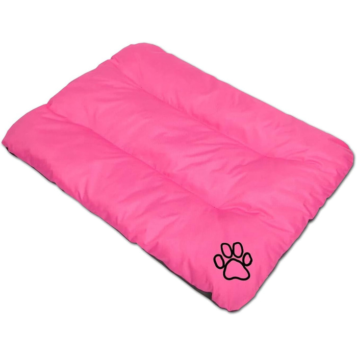 Килимок для собак, лежанка для собак всіх розмірів - вологостійкий килимок, м'яке лежання з піни, Outdoor & міцний килимок для собак - 90x60x8 см Рожевий R1(90 x 60 см) Рожевий