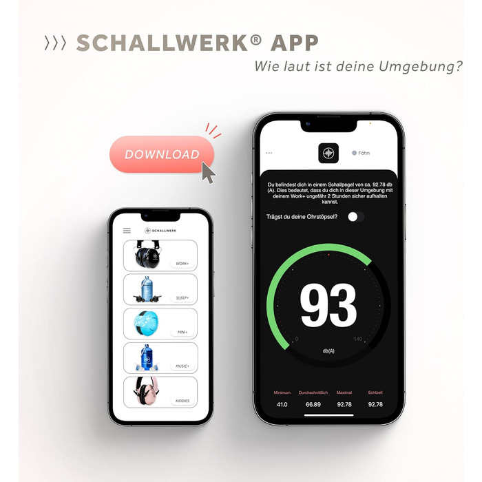 Schallwerk Mini+ - Навушники-захисники для малюків: захист від шуму, преміум-якість, єдиноріг Dusty