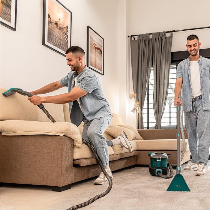 Пилголом Cecotec Conga CarpetClean 10000 EasyHome: для килимів та м'яких меблів, 800W, 3л резервуар для чистої води, 1,5л для брудної води, багатоповерхнева система, комплект аксесуарів