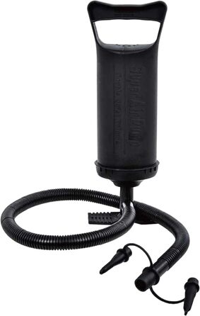 Надувний матрац для кемпінгу AVENLI з 2 подушками та насосом для 2 осіб (203x152x22 см) - зручне ліжко для відпочинку та подорожей