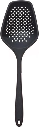 Kochblume Sieve Shovel | Premium Silicone | Heat-Resistant | Dishwasher-Safe | 35cm | Color: Anthracite