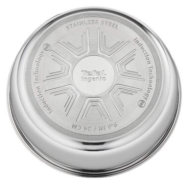 Сковорода Tefal з титановим покриттям, 22/24/28 см, підходить для мийки в посудомийній машині