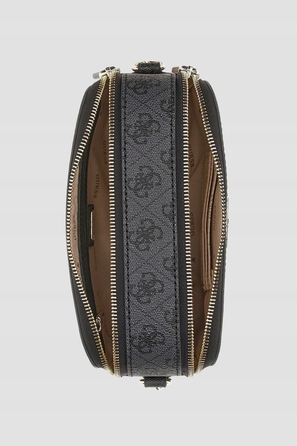 Жіноча сумка-клатч Guess (конверт) із екошкіри, сіра