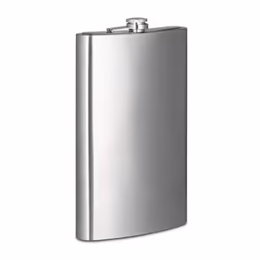 Relaxdays Stainless Steel XXL Flask, 1.8L