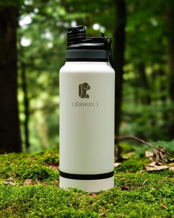 Термопляшка ThermoBott 700мл з нержавіючої сталі з мискою для собак