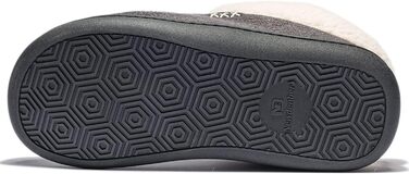 Чоловічі домашні тапочки NewDenBer з піною Memory Foam, теплі, зручні, м'які, з плюшевою підкладкою, зимові, з антиковзною гумовою підошвою (39/40 EU, 23, чорний/сірий)