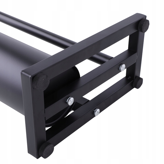 Підставка для туалетного паперу з тримачем та йоржиком для унітаза, чорна, стиль лофт, Yoka Home