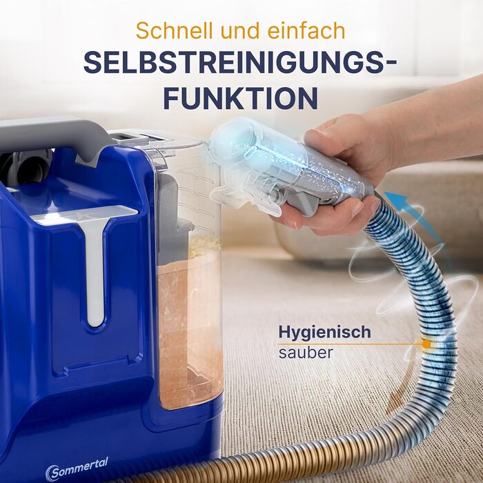 Многофункціональний пилосос MultiCleaner WS450 5-в-1 для килимів, меблів, авто та тварин. Потужний 450W, з аксесуарами та самоочищенням