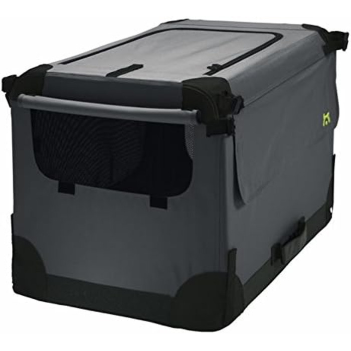 Кіяниця для собак Maelson Soft Kennel - антрацитова, 62 x 41 x 41 см (розмір внутрішній: 52 x 33 x 33 см)