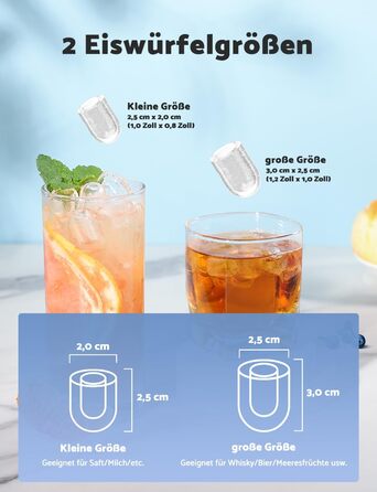 Машина для приготування льоду, 12 кг/24 год, 9 кубиків за 6-8 хв, з обертовим лотком та ручкою, для дому/кухні/кемпінгу, об'єм 1,5 л