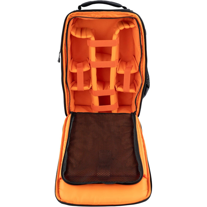 Рюкзак для фототехніки DÖRR Prag Pro 16L, водонепроникний, для DSLR/SLR, з відділенням для ноутбука 16 дюймів, знімні перегородки, кріплення для штатива, дронів, сірий