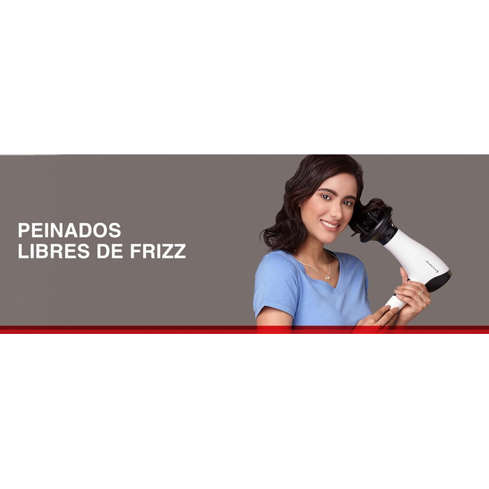 Фен Remington Power Volume D3015: легкий, компактний, 2000 Вт, з насадкою для укладки та дифузором