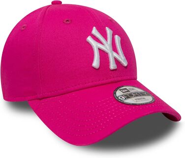 Кепка New Era Kids 940 League Basic New York Yankees рожево-біла (для дітей 6-10 років)