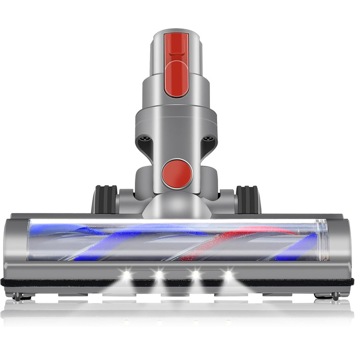 Моторизована щітка Italdos з LED для пилососів Dyson V7, V8, V10, V11, V15 - глибоке очищення, для твердих поверхонь та шпалер