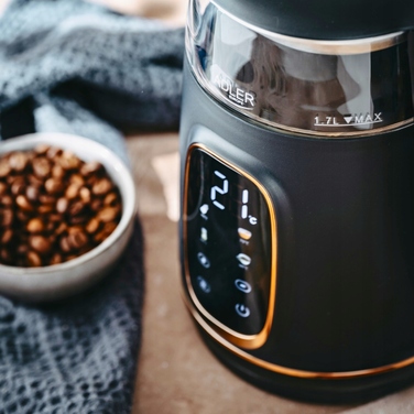 Електричний скляний чайник Adler, 1,7 л, 2200 Вт, з регулюванням температури