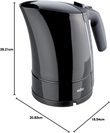 Електричний чайник Braun WK 300 AquaExpress, чорний