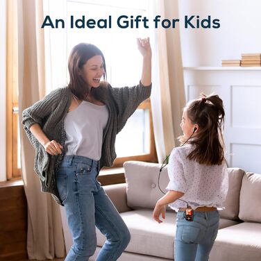 MP3 плеєр Bluetooth 5.3 Orange: Спорт, 16GB, Радіо, E-Book, Крокомір, Запис голосу, MicroSD до 128GB