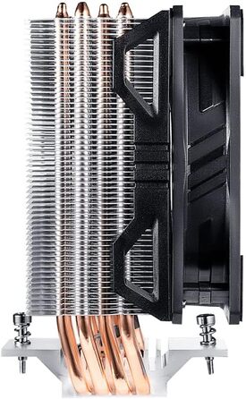 Кулер CPU Cooler Master Hyper 212 EVO V2 з підтримкою LGA1700, 4 теплові трубки, RGB-вентилятор SF120R, підтримка Push-Pull