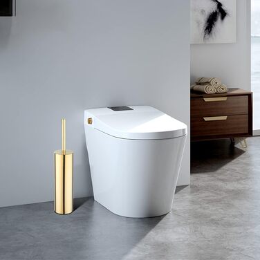 BGL 304 Stainless Steel Toilet Brush Holder (Gold Finish)