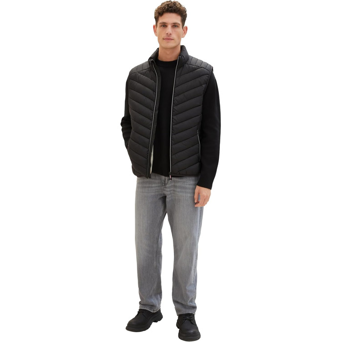 Жилет чоловічий TOM TAILOR, розмір XL, колір чорний