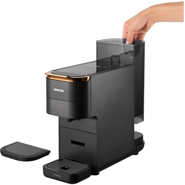Капсульна кавомашина Sencor SCC 1000BK, 20 бар, чорна