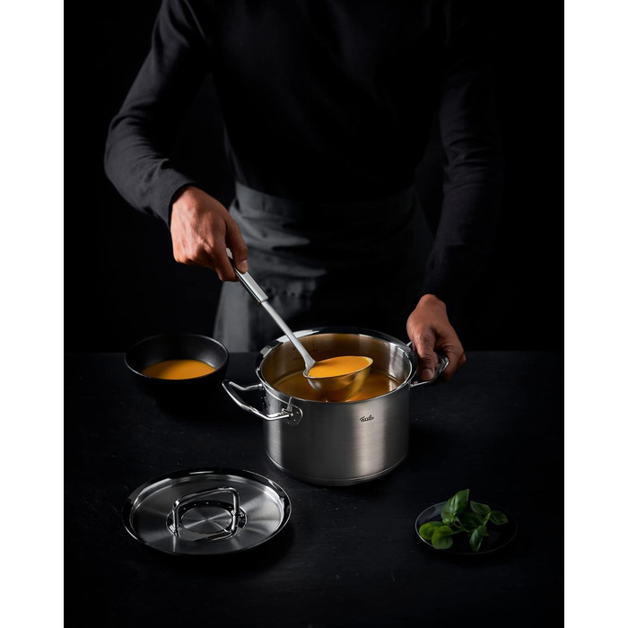 Ложка для рису Fissler Original-Profi Collection, велика сервірувальна ложка з нержавіючої сталі, преміум кухонний аксесуар для порціонування та сервірування