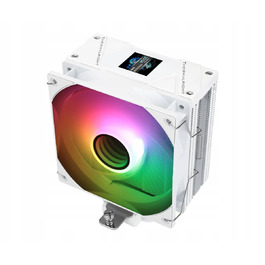 Кулер для процесора Thermalright Active ARGB 120 мм, білий, з IPS-екраном