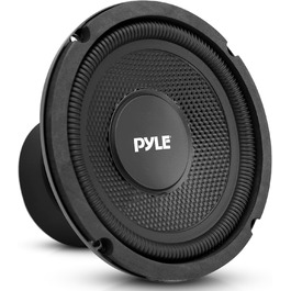 Автомобільний сабвуфер Pyle PLMW63 6,5'' 75Вт RMS, 4 Ом, гумова підвіска